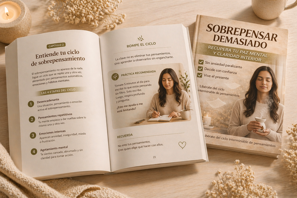 Sobrepensar Demasiado  - Recuperá tu paz mental y volvé a tener control sobre tu mente
