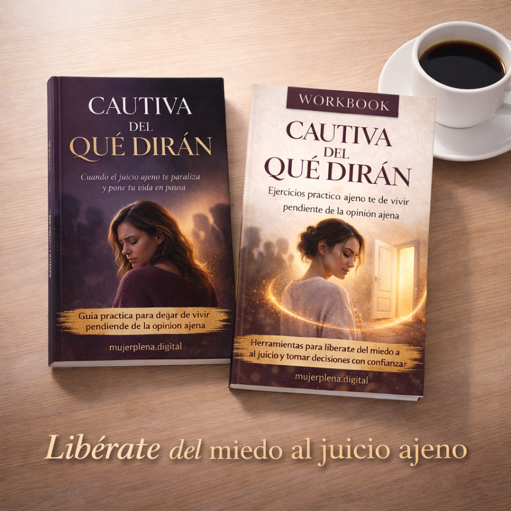 Cautiva del Qué dirán? + Workbook  -  Dejá de vivir para agradar. Empezá a elegirte.